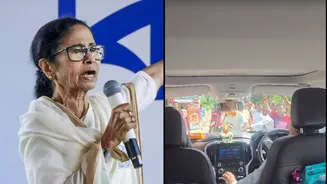 Mamata Banerjee's Vehicle Attacked In North 24 Parganas, Slogans Of 'Chor Chor' Raised