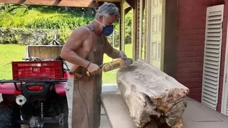 Aos 63 anos, ator milionário vive isolado em sítio e planta o próprio alimento
