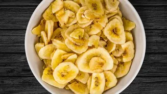 How To Prepare Air-Fried Crunchy Banana Chips And Pakoras With Less Oil