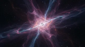 MIT's Strange Cosmic Discovery Points To A Black Hole Inside A Star-Like Cloud