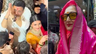 Lalbaugcha Raja 2026: Kartik Aaryan, Ananya Panday, Sanjay Dutt and more seek Ganpati blessings | Watch