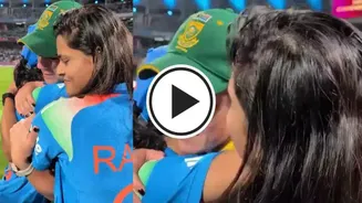 WATCH: Radha Yadav and Jemimah Rodrigues console Marizanne Kapp after South Africa's heartbreak defeat in CWC 2025 Final