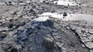 Rare Andaman mud volcano erupts after years, scientists on alert