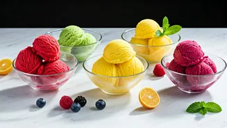 Fruit Sorbets Are Shareable, Pretty And Light