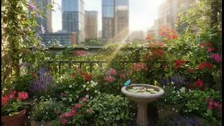 Balcony Biodiversity Depends On Plant Choice, Water Access And Safer Pest Control