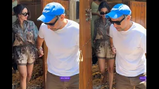 Malaika Arora Walks Hand-In-Hand With Rumoured Partner Harsh Mehta After Sunday Brunch | WATCH