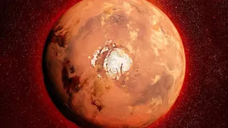 Indian Scientists Map Extreme Temperature Swings Across Two Martian Basins
