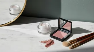 The Beauty Trend That Turns a Winter Flush into Everyday Makeup