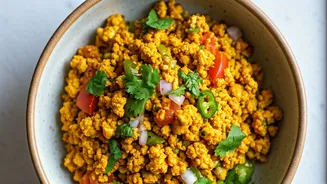 Tofu Bhurji Gives Breakfast A Plant-Based Upgrade