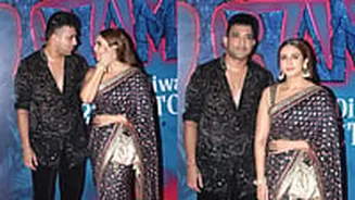 Huma Qureshi Seen With Rachit After Engagement