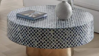 Try bone inlay decor for that timeless spin