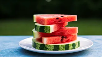 Keep Humid Afternoons Cool With Frozen Watermelon Slices For Dogs