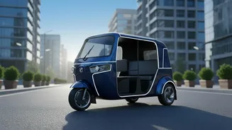 India's Electric-Vehicle Forecast Keeps Three-Wheelers Far Ahead of Cars