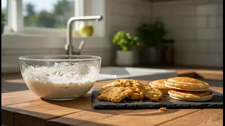 How eco-baking methods allow millennial home cooks to reuse valuable sourdough discard