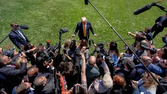 'You Dumb Person!': Trump Clashes With Reporters Over Iran and Inflation