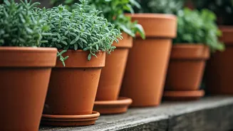 Tilted Pots Prevent The Worst Rainy Mess