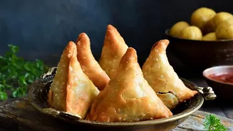 Make crispy snacks using an air fryer