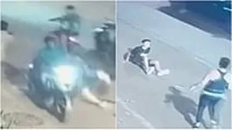Mumbai Hit-And-Run VIDEO: Young Boy Injured After Wrong-Side Biker Knocks Him Down In Lokhandwala; Incident Caught On CCTV
