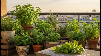 Herbs Offer Quick Rewards For First-Time Balcony Gardeners