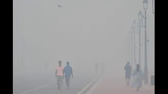 Toxic Smog Blankets Delhi, AQI Still ‘Very Poor’ At 360 As Visibility Drops Across NCR