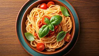 Effortless Angel Hair Pasta Pomodoro: A Quick & Flavorful Italian Delight