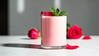This Dairy-Free Rose Syrup Drink Is Our Ultimate Obsession