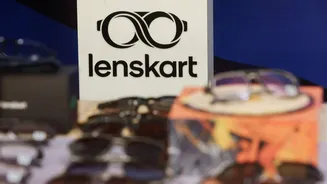 Lenskart shares recover after early slump, closing at ₹405