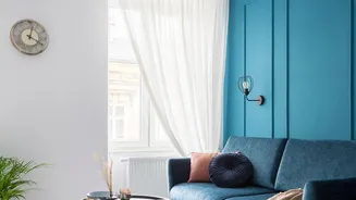 Adding Old-Style Motifs To Modern Rooms Can Bring Character To A Plain Accent Wall