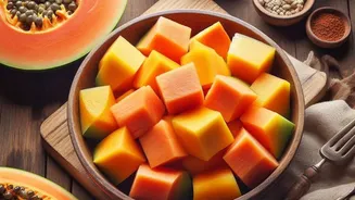 Papaya v/s muskmelon: Which has more fiber?