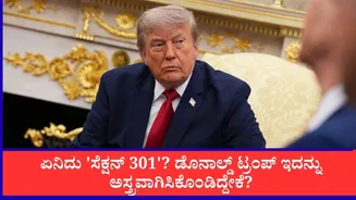 ಏನಿದು ‘ಸೆಕ್ಷನ್ 301’? ಡೊನಾಲ್ಡ್ ಟ್ರಂಪ್ ಇದನ್ನು ಅಸ್ತ್ರವಾಗಿಸಿಕೊಂಡಿದ್ದೇಕೆ? ಒಂದೇ ತಕ್ಕಡಿಯಲ್ಲಿ ಭಾರತ, ಪಾಕಿಸ್ತಾನ