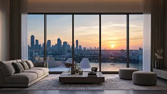 Ashnoor Kaur's Mumbai Abode: A Design-Forward Haven with Sunset Vistas