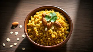 Upgrade Your Morning Energy Routine With Almond Oats Upma