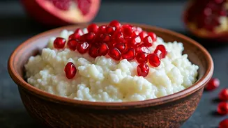Mix Pomegranate Pearls Into Your Monsoon Curd Rice Bowls
