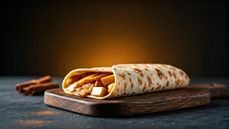 Apple Cinnamon Wraps Are Great For Meal Prep