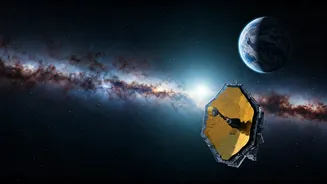 James Webb Telescope's Cosmic Find: Water Vapour In Atmosphere