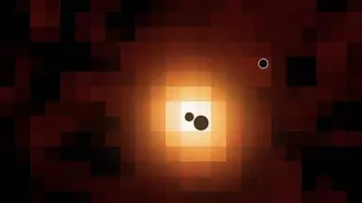 Astronomers find 3 supermassive black holes in early galaxy J0148-4214