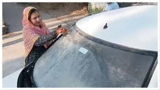 Mount Abu freezes at -3°C as cold wave tightens grip across Rajasthan