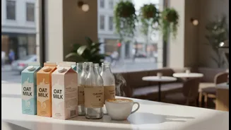How urban cafes adapt to clean label waves by updating milk choices