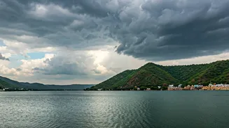 Lake Pichola Looks Better Under Monsoon Clouds