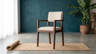 Yoga For Desk Workers Easy Chair Stretches Relieve Neck Strain And Prevent Slouching Today