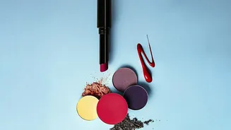 Wine hues move beyond the dark lip