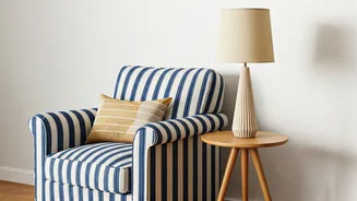 Striped Details Make Decor Feel Less Serious