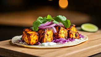 Paneer Tikka Tacos Are Stealing The Spotlight