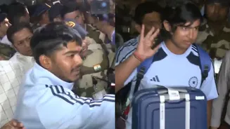 U-19 World Cup Champions India receive grand welcome at Mumbai airport – WATCH