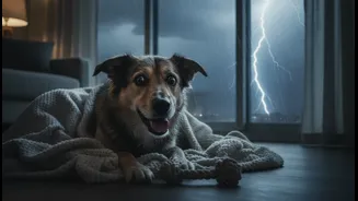 Why thunderstorm phobia requires special attention from apartment pet parents this July