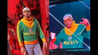 Bad Bunny encontra fã brasileira e revela vontade de voltar ao país