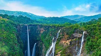 Offbeat Meghalaya Autumn Travel: Sohra Waterfalls Living Root Bridges Uncovered