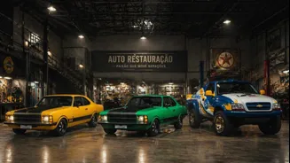 Chevrolet vai leiloar dois de seus Opala mais icônicos e S10 campeã de Rally