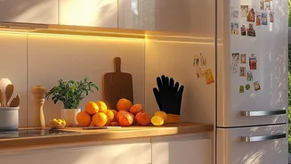 The New Small-Space Gardening Trend Brings New Attention To Kitchen Corners With Greenery