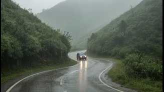 Hill Town Travel During Heavy Rain Calls For Flexible Routes And Timings